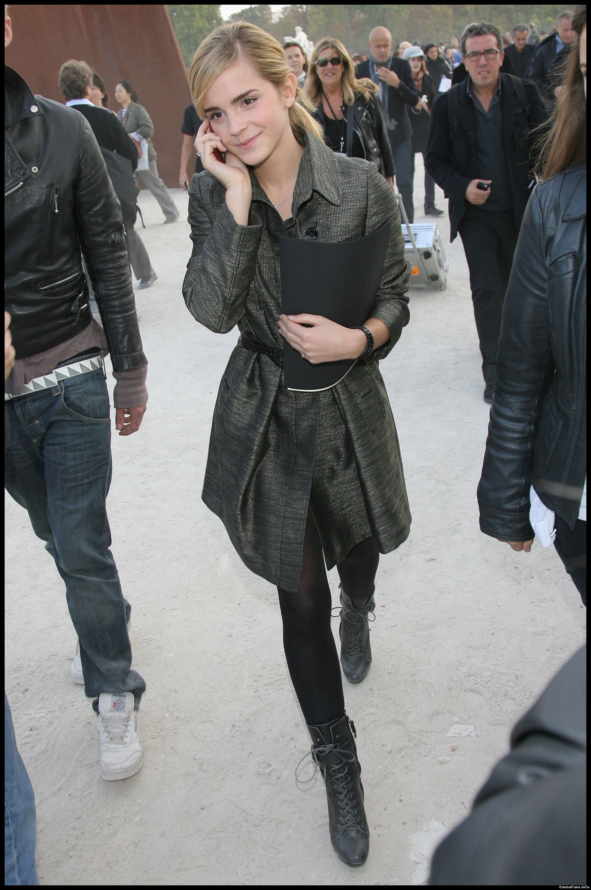 Emma Watson Paris Fashion Week