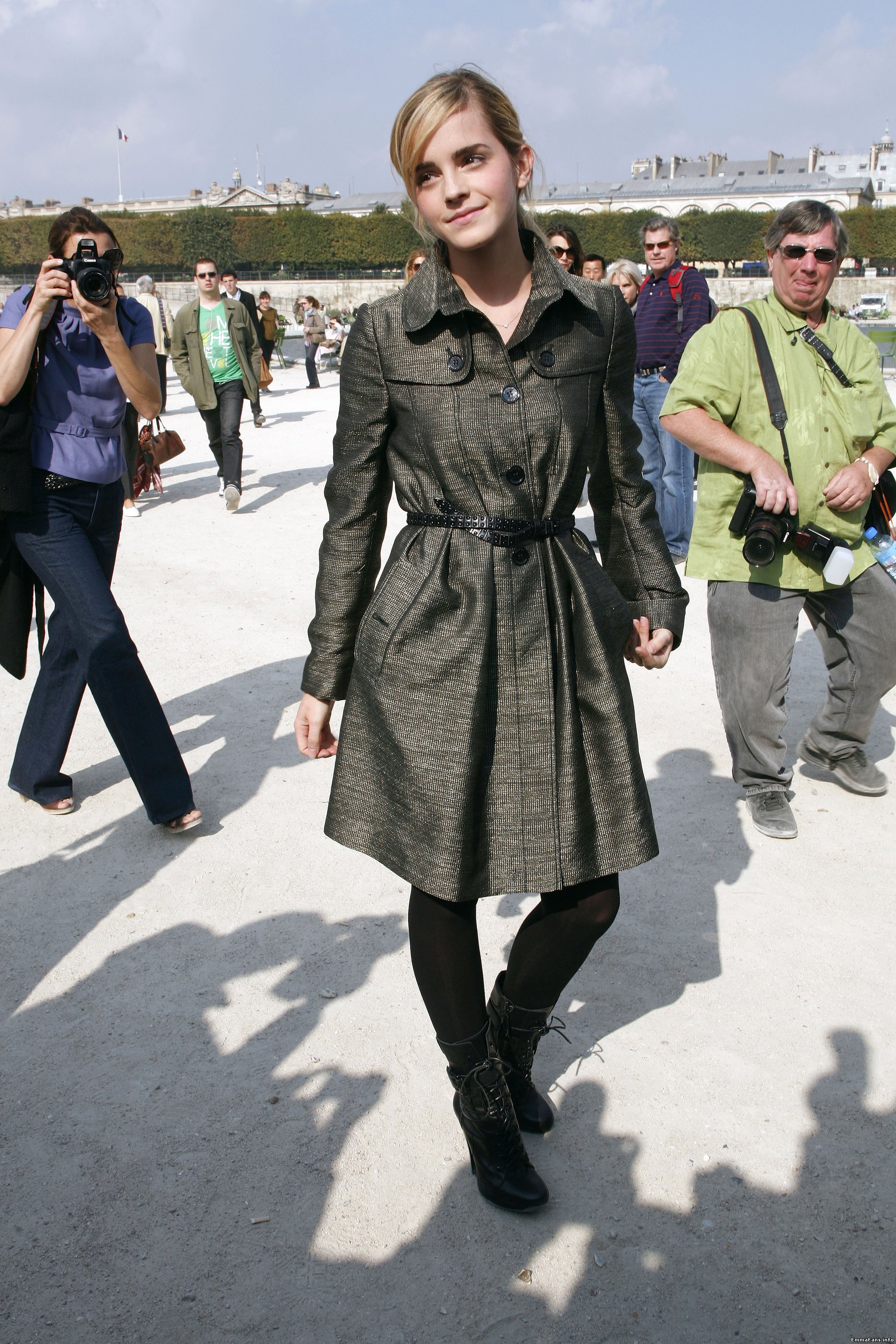 Emma Watson Paris Fashion Week